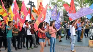 Antalya'da 'Gezi' Eyleminde Gerginlik