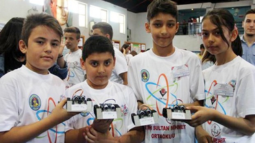 Bilim Fuarında Yerli ve Milli Robotlar'