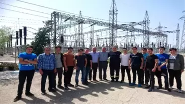 Teknik Öğrenciler Trafo Merkezini İnceledi