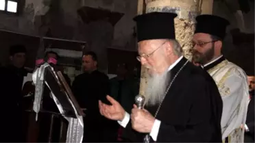 Patrik Bartholomeos Kapadokya'da Pazar Ayini Yönetti