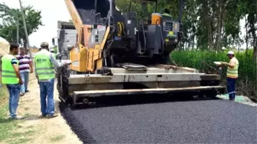 Akdeniz'de Asfalt Çalışmaları Devam Ediyor