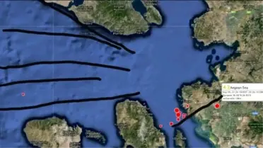En Büyük Deprem Riski Midilli'nin Güneyinde