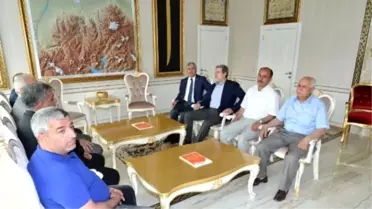 Milletvekili Yaşar ve Özhan'dan, Yeşilyurt Belediyesine Ziyaret