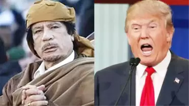 Trump: Kaddafi'den Para Kazanan Tek Kişiyim