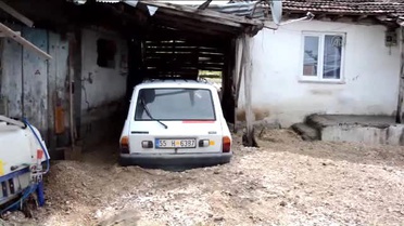 Havza'da Etkili Yağmur Sele Neden Oldu