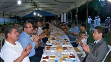 Hassa'da İftar Çadırı Kuruldu