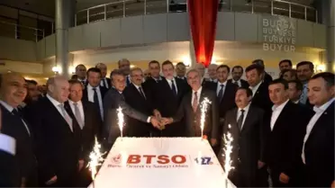 Btso 127. Yaşını Bursa Protokolü ve İş Dünyası ile Kutladı