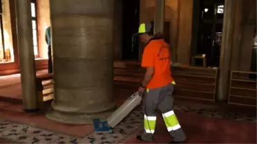 Eyüp Sultan Camii, Ramazan'ın İlk Cuma Namazına Hazırlandı