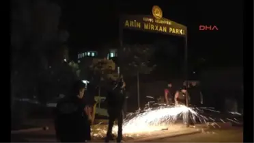 PYD'li Canlı Bombanın İsminin Verildiği Parktaki Tabela Kaldırıldı