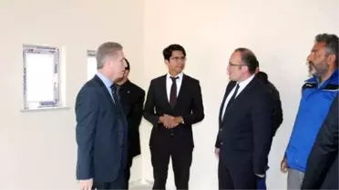 Vali Gül, Kavak Köyünde Yapımı Devam Eden Okul İnşaatını İnceledi
