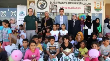 Eyyübiye Belediyesi'nden Yetim Çocuklara Giyim Yardımı
