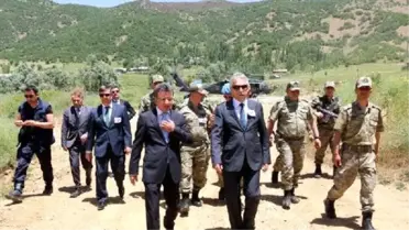 Hakkari Valisi Toprak, Şemdinli İlçesi'nde İnceleme Yaptı
