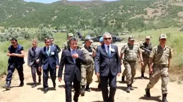 Hakkari Valisi Toprak, Şemdinli İlçesine Ziyarette Bulundu