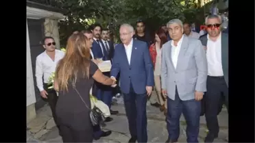 Kılıçdaroğlu, Yaşar Nuri Öztürk'ü Evinde Ziyaret Etti