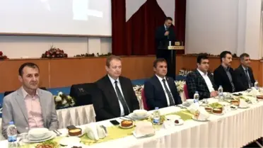 Vali Yavuz'a Veda Yemeği