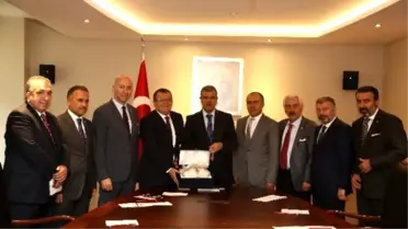 ATO'dan Başbakan Yardımcısı Kaynak'a Ziyaret