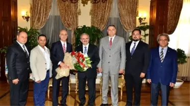 Vali Karaloğlu'na Ziyaretler Devam Ediyor