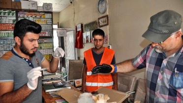 Aracın Çarptığı Kedi, Rehabilitasyon Merkezine Gönderildi
