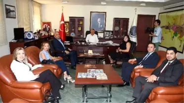 Agiad'dan Başkan Karalar'a Ziyaret