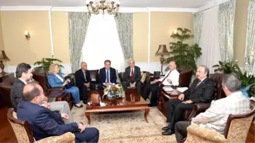 Er-Vak'tan Vali Azizoğlu'na Nezaket Ziyareti