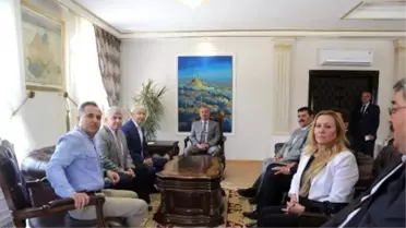 Etso Heyetinden Edirne Valisi Günay Özdemir'e Ziyaret