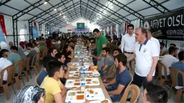 Pamukkale'de Her Gün Bin 300 Vatandaşa İftar