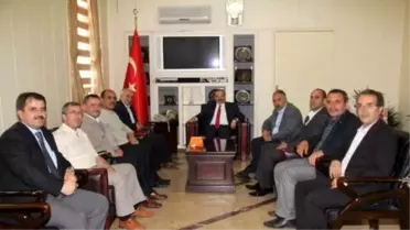 Vali Ustaoğlu'na Hayırlı Olsun Ziyaretleri Sürüyr