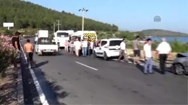 Bodrum'da Zincirleme Trafik Kazası: 5 Yaralı