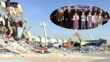 Erdoğan'ın Açtığı Tesis Yıkıldı