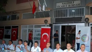 Salihli Protokolü Borsa İftarında Buluştu