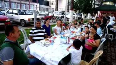 Sarıgöl Devlet Hastanesinde İftar Yemeği