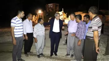 Belediye Başkanı Fevzi Demirkol Kavakbaşı'ndaki Çalışmaları Denetledi