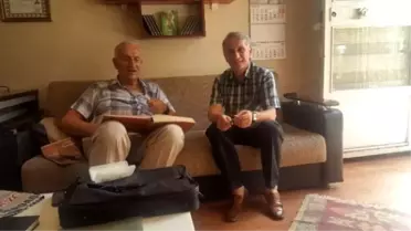 Çekül Vakfı İlhan Akın'ı Ziyaret Etti