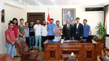 23 Nisan Gençlik ve Spor Kulübü'nden Vali Toprak'a Ziyaret