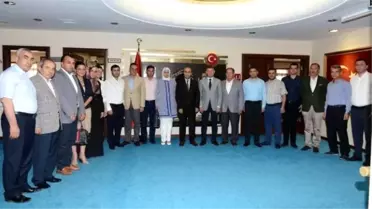 AK Parti Adana İl Yönetiminden Vali Demirtaş'a Ziyaret