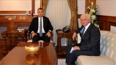 Başkan Millioğulları'ndan Vali Toprak'a Hayırlı Olsun Ziyareti