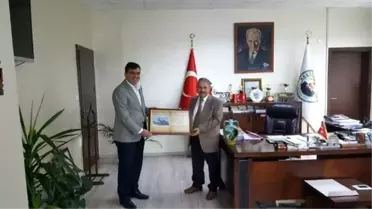 Başkan Yalçın'dan Kardeş Belediye Kestel'e Ziyaret