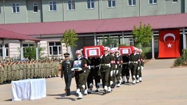 Derik Şehitleri Memleketlerine Uğurlandı