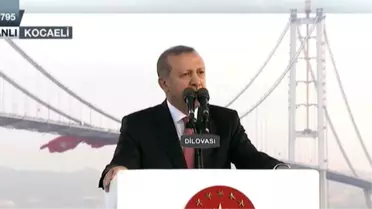 Osmangazi Köprüsü'nün Açılışında Erdoğan'dan Bayram Müjdesi