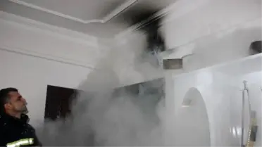 Tutuşan Elektrik Kabloları Korkuttu