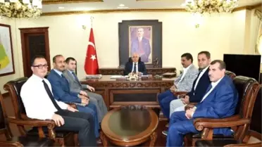 Vali Tuna Osb Heyetini Kabul Etti
