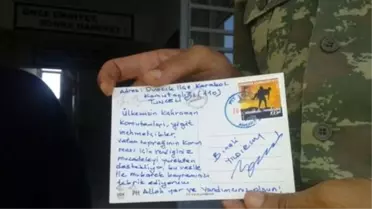Başbakan Yıldırım'ın Tebrik Kartı Güvenlik Güçlerine Ulaştı