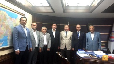 Ulupınar, Mahalli İdareler Genel Müdürü Ömer Doğanay'ı Ziyaret Etti