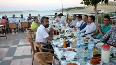 AK Parti Kahta İlçe Başkanı Akel Basın Mensupları ile Bir Araya Geldi