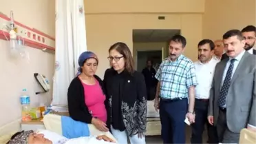 Ceritoğlu ve Bekiroğlu'ndan Hastane Ziyareti