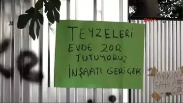 Mahalleliden Ihlamur Park'ında Çadırlı Nöbet