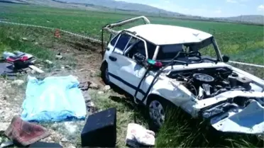 Bayram Ziyareti Yolunda Kaza: 1 Ölü, 6 Yaralı