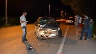 Otomobille Motosiklet Kafa Kafaya Çarpıştı: 1 Ölü