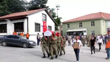 Uzman Çavuşun 8 Aylık Şehit Eşi, Gözyaşlarıyla Toprağa Verildi