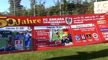Almanya'nın En Eski Türk Futbol Kulübü Fc. Ankara Gengenbach 50. Yılını Kutluyor